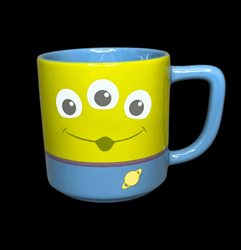 Pixar Disney Store Original Toy Story Alien Ceramic Mug Pre Owned