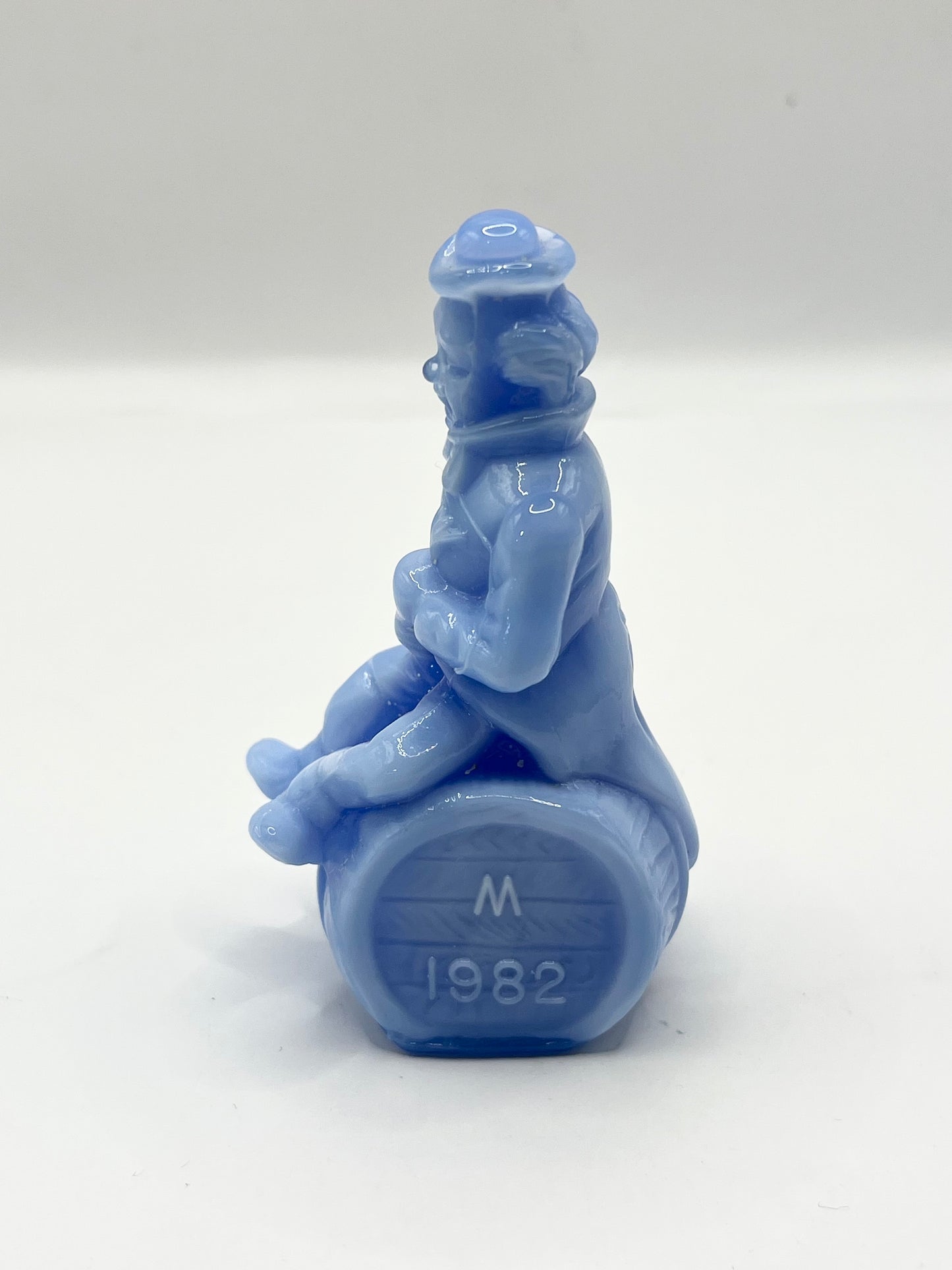 Mosser Slag Glass VON The Performer from Clown Alley With Original Box