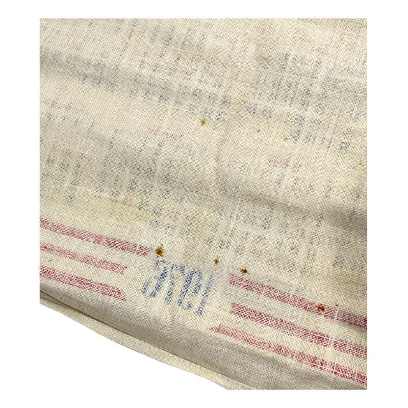 Vintage 1976 Bicentennial Linen Calendar Wall Hanging Tea Towel American Eagle
