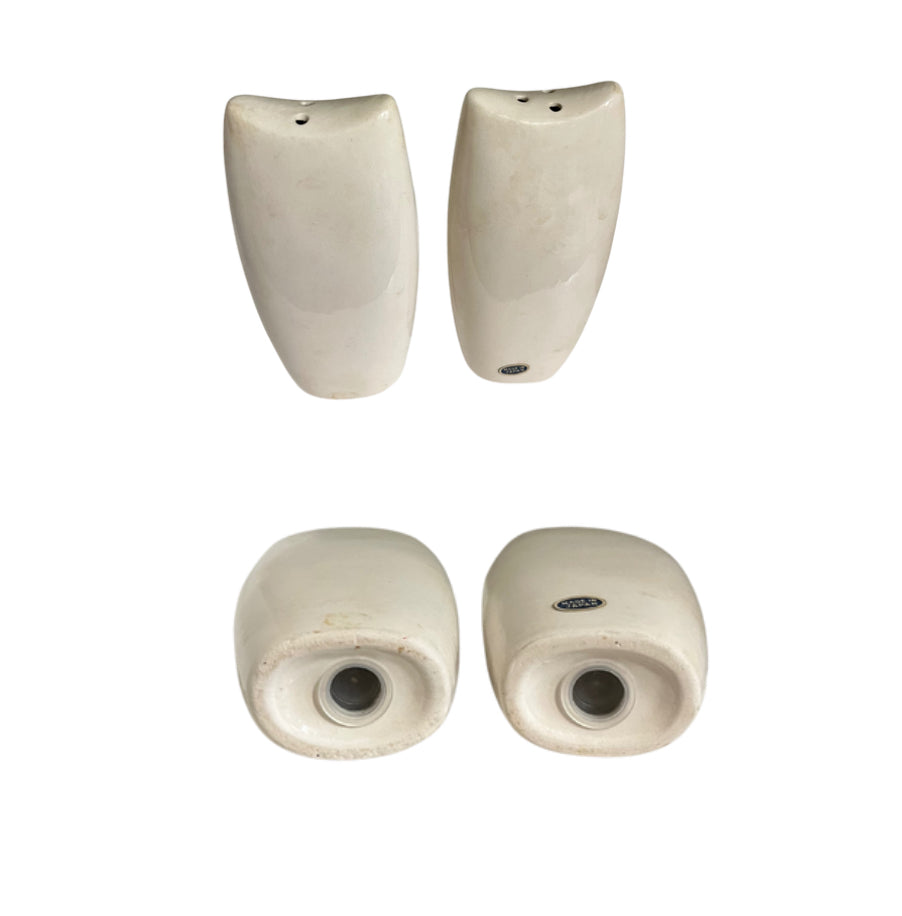 5" "Fighting " Rosters S&P Shaker Set Vintage