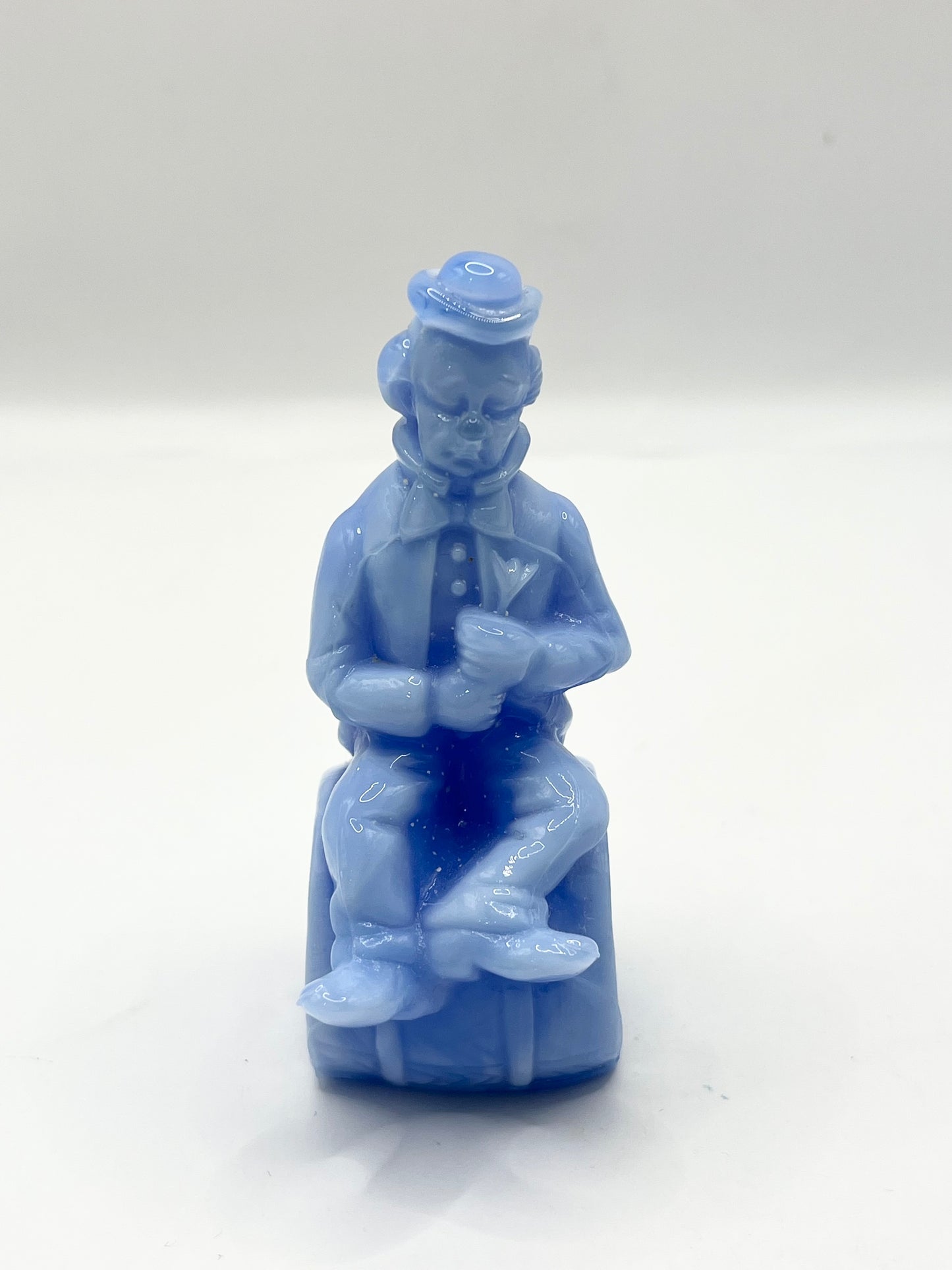 Mosser Slag Glass VON The Performer from Clown Alley With Original Box