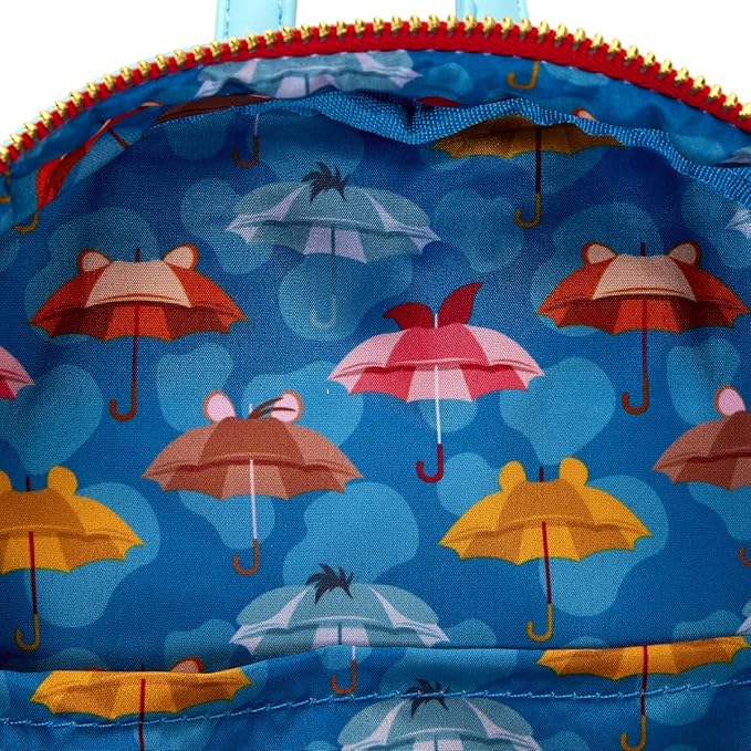 Winnie The Pooh Loungefly Rainy Days Mini Backpack New with Tags