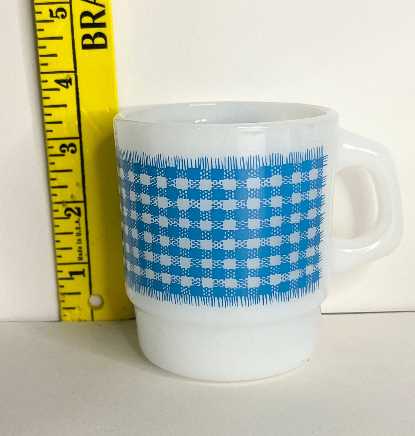 Fire King Anchor Hocking Stackable Coffee Mugs