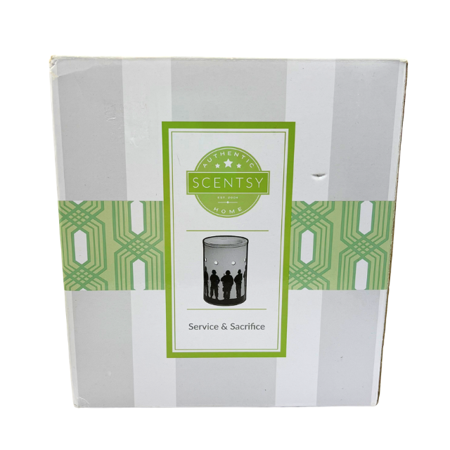 Scentsy "Service & Sacrifice" Full-Size Wax Warmer (New in Box) Home Fragrance Device