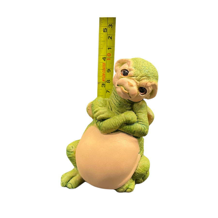 Dragon Keep Vintage collectible "Grumpf" RARE 1988 by Marty Sculpture with Crystal