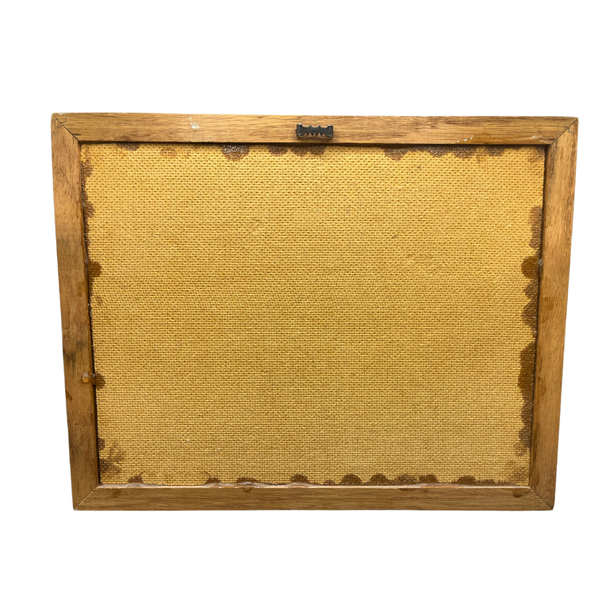 "O Jerusalem" Christian Framed Tile Art Hand Crafted 13" by 10"