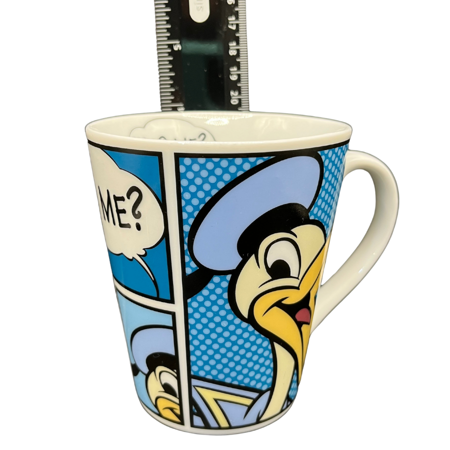 Disney Donald Duck WHO ME? Ceramic Coffee Mug Pre Owned