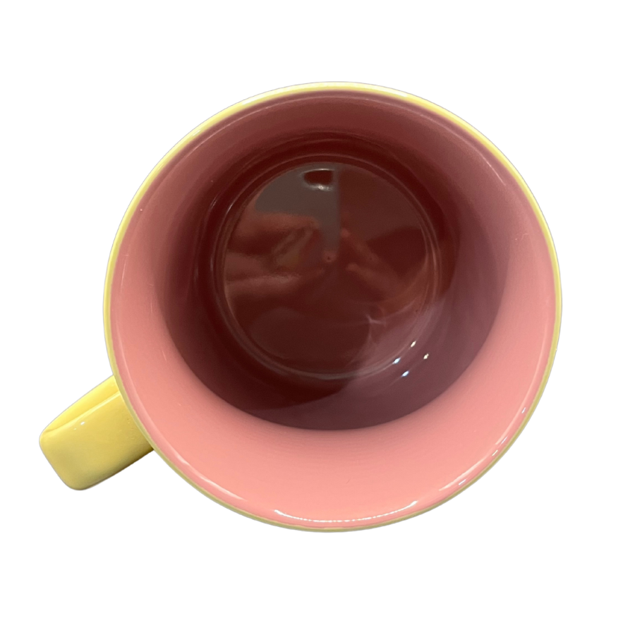 Disney Winnie The Pooh Raised 3D Embossed Ceramic Coffee Mug Pre Owned