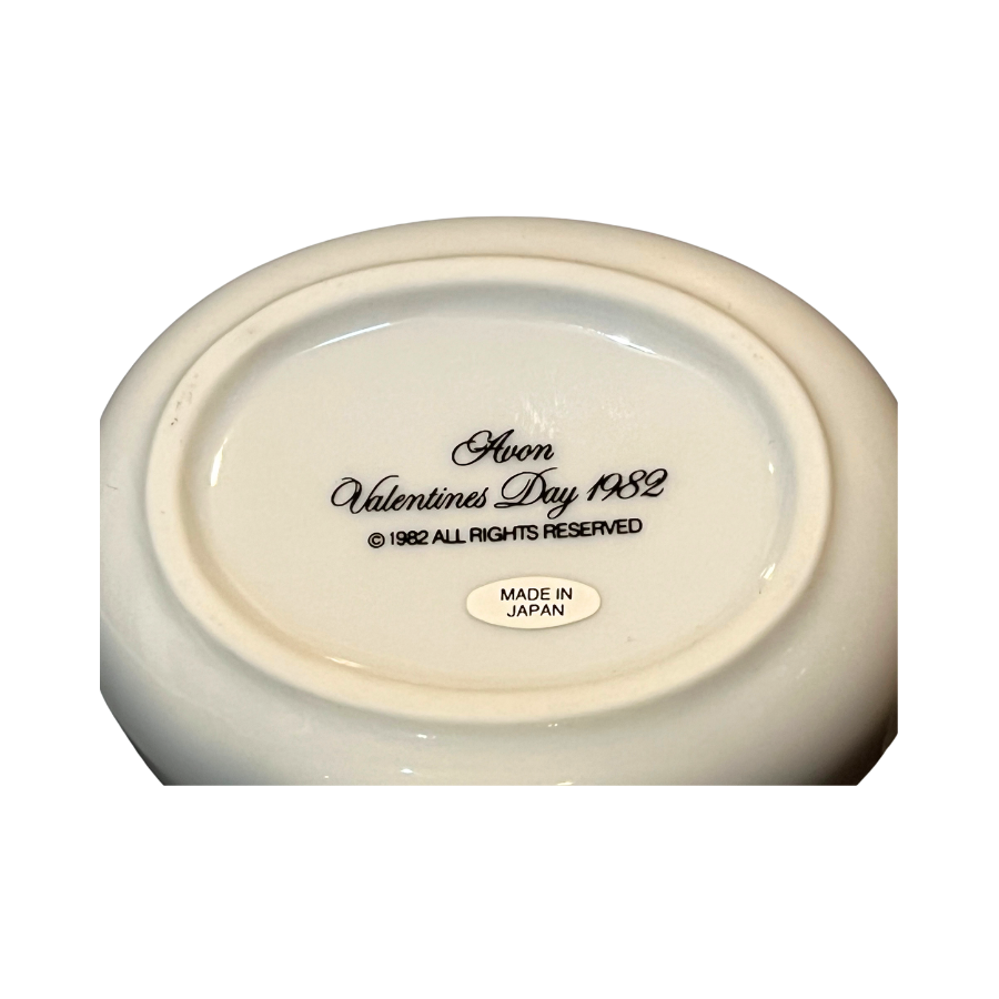 1980s Sweet Remembrance Token of Love Keepsake Trinket Box Avon