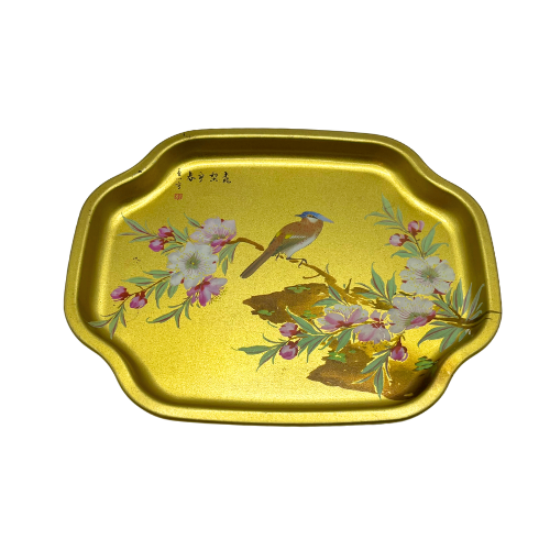 Vintage Asian Inspired Mini Tip Trays Made in England Elite Trays Set of 2