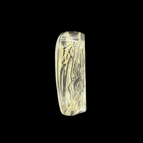 Wedgwood Crystal Reverse Cut Paperweight Wild Birds - Kingsfisher Bird