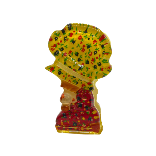 Vtg Holly Hobbie Lucite Spoon Rest and Napkin Holder Circa 1970's
