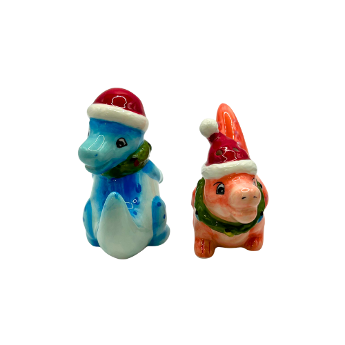 New Christmas Dion Babies Salt and Pepper Shaker Set