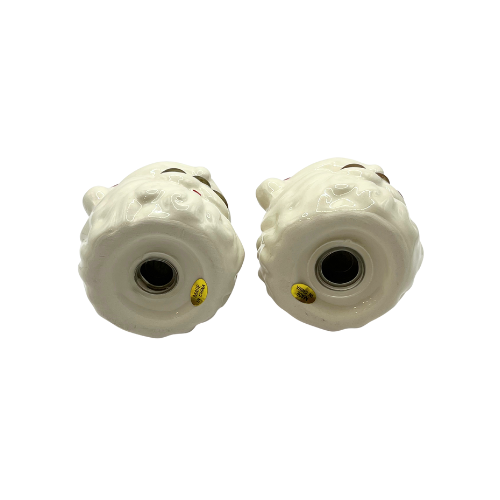Santa Head Salt and Pepper Shakers Set