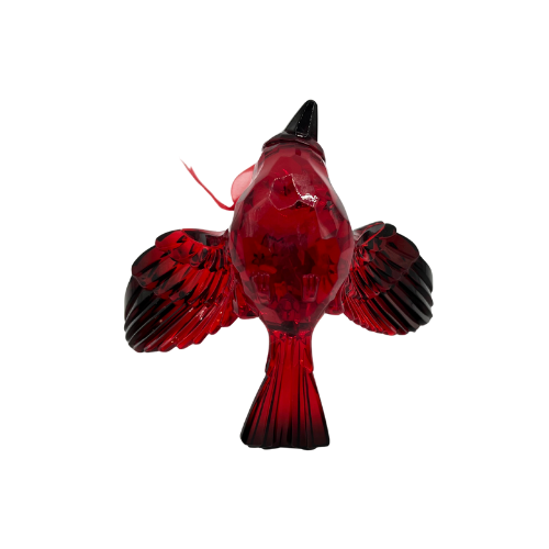 "Always Near" Cardinal Christmas Ornament 3.5" Acrylic