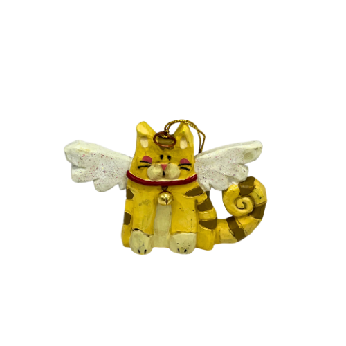 Angel Cat Christmas Ornament Vintage Design by Kurt S. Adler, Inc.