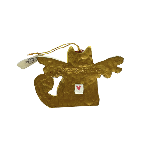 Angel Cat Christmas Ornament Vintage Design by Kurt S. Adler, Inc.