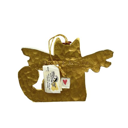 Angel Cat Christmas Ornament Vintage Design by Kurt S. Adler, Inc.