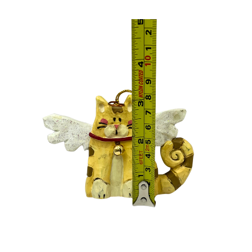 Angel Cat Christmas Ornament Vintage Design by Kurt S. Adler, Inc.