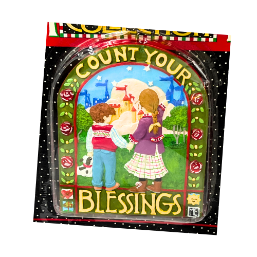 Mary Engelbert "Count Your Blessings" Ornament Christmas Collection Kurt Adler Collaboration