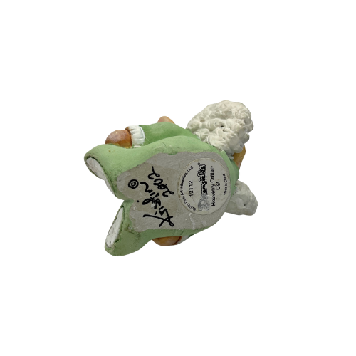2002 Signed Heavenly Critter - Cat/ Kitten Ceramic Figurine