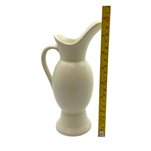Vintage Hyalyn Pottery Ewer Pitcher 401 Made in USA 7.75"