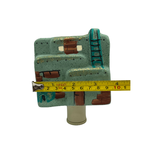 Vtg Pueblo Night Light Hand Crafted Signed New in Box