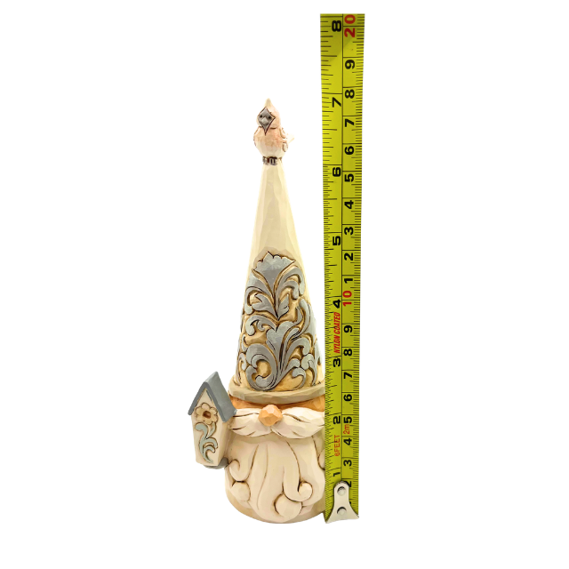 2021 Jim Shore "Gnome Tweet Gnome" Heartwood Creek Collection Figurine 7" Tall