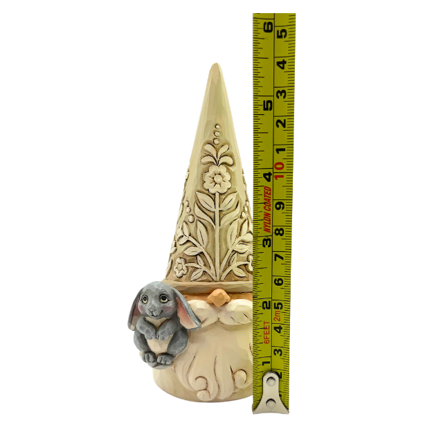 2021 Jim Shore "Gnome-Bunny Loves You Like I Do" Heartwood Creek Collection Figurine 5.5" Tall