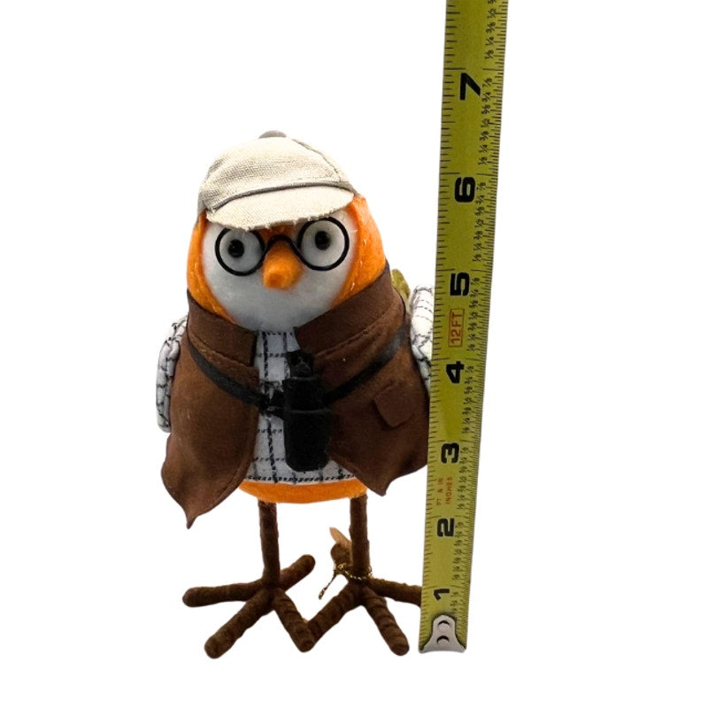 Target Hyde & Eek Featherly Friends Speck Harvest Bird Figurine 2021 Tweed Cap