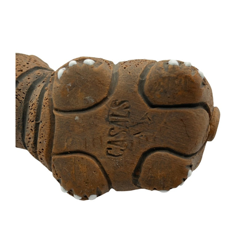 Vintage Casals of Peru Hippopotamus Terracotta Clay Figurine Folk Art