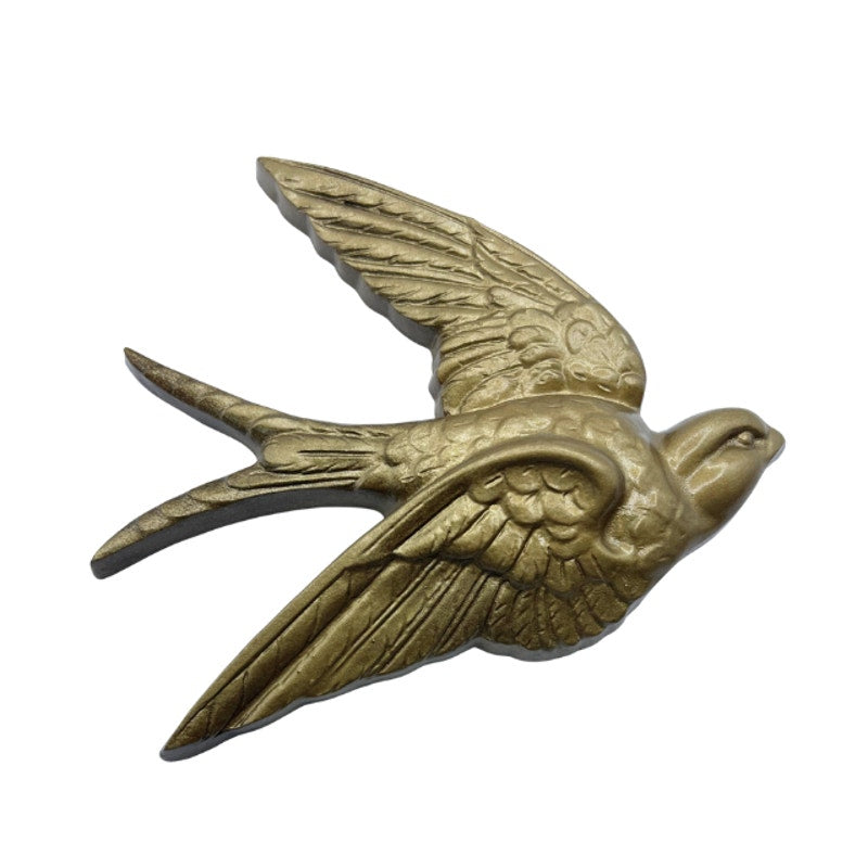 Vintage Burwood Swallow Wall Hangings 1980s Set of 3 Birds