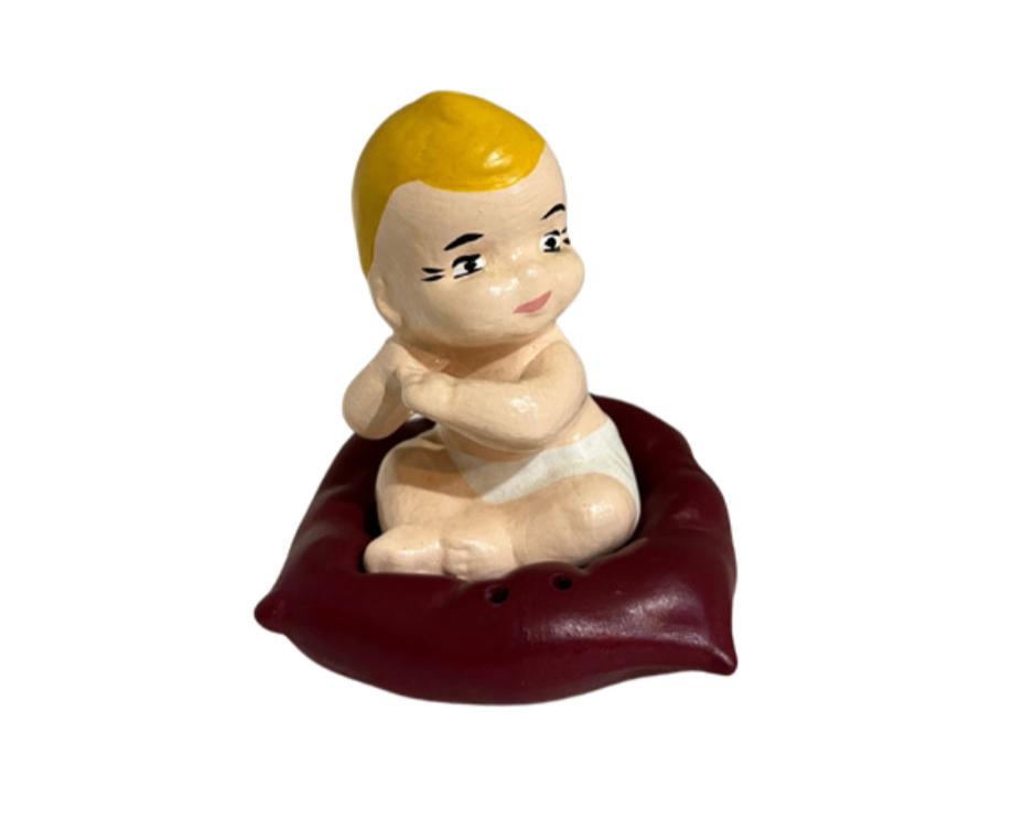 1970s Artist Signed Comfy Baby Shaker Set