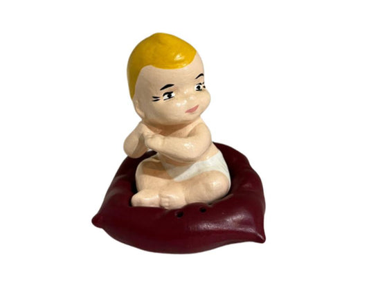 1970s Artist Signed Comfy Baby Shaker Set