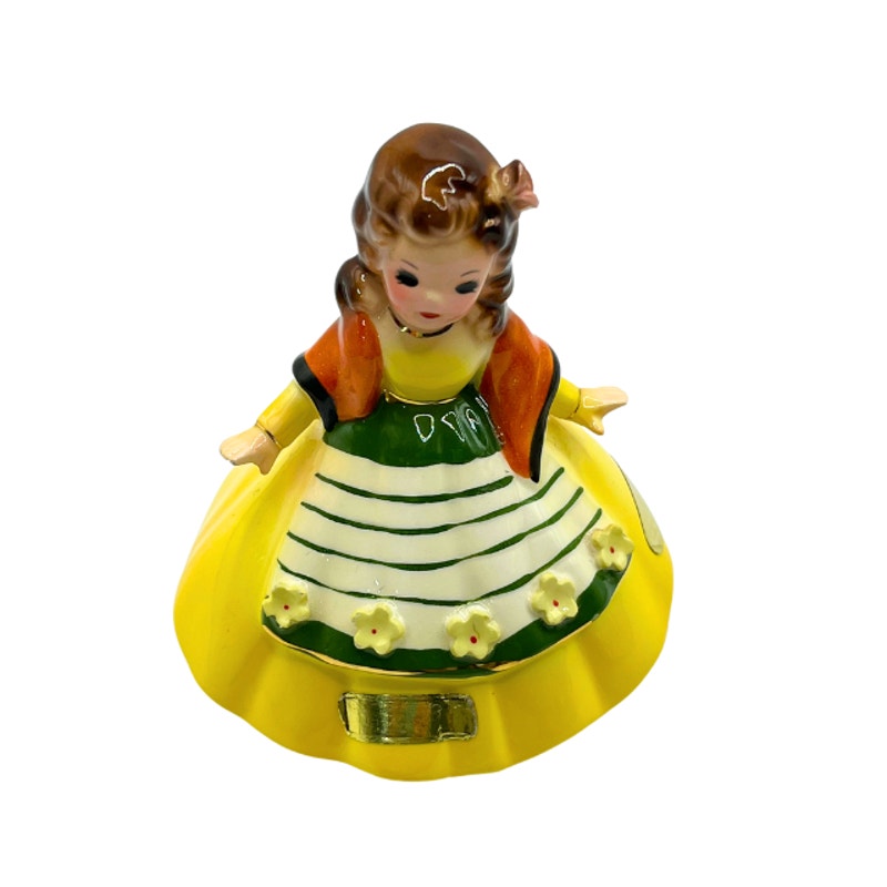 Vintage Josef Originals Little International Series Portugal Girl Figurine Signed