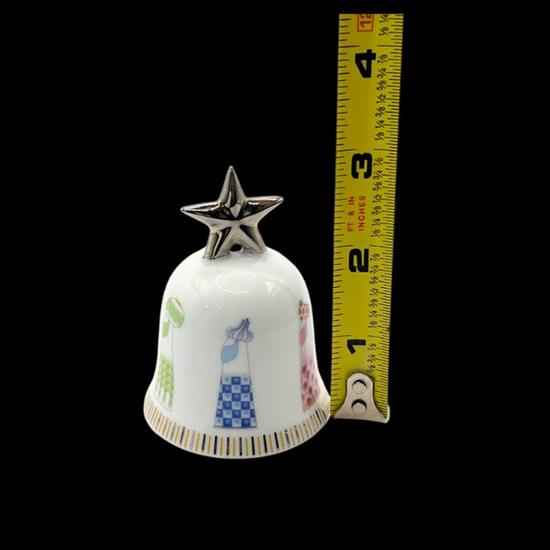 Richard Ginori Christmas Bell Ornament The Tree Wise Men Italian Porcelain