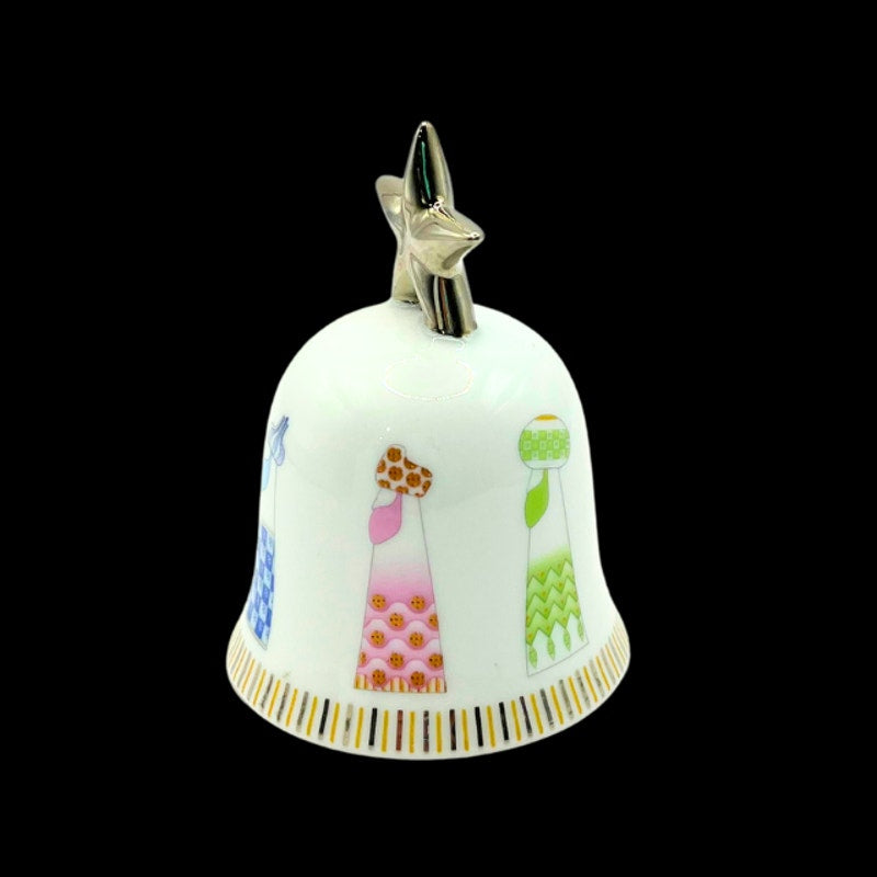 Richard Ginori Christmas Bell Ornament The Tree Wise Men Italian Porcelain