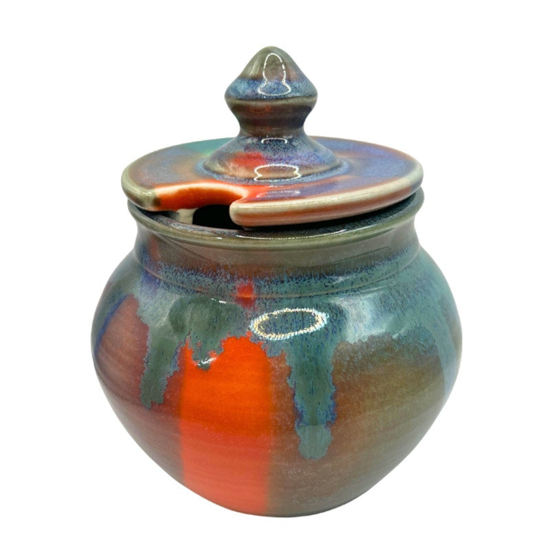 David Howard Ashley Pottery Lidded Jar Vintage Studio Art Pottery