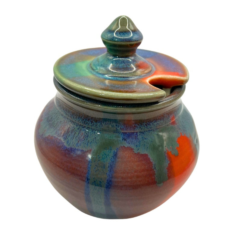 David Howard Ashley Pottery Lidded Jar Vintage Studio Art Pottery