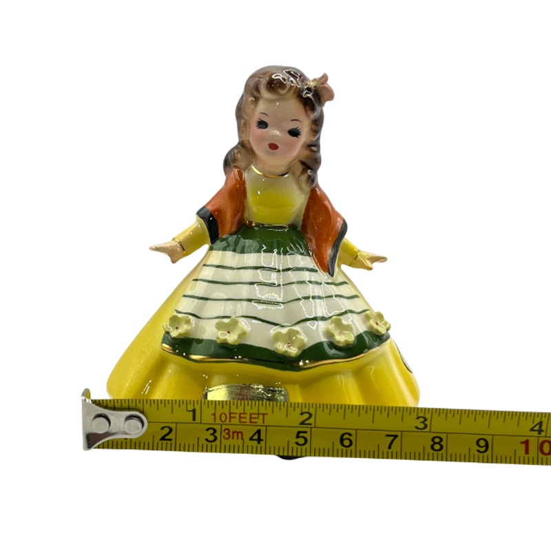 Vintage Josef Originals Little International Series Portugal Girl Figurine Signed