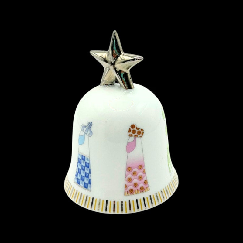 Richard Ginori Christmas Bell Ornament The Tree Wise Men Italian Porcelain