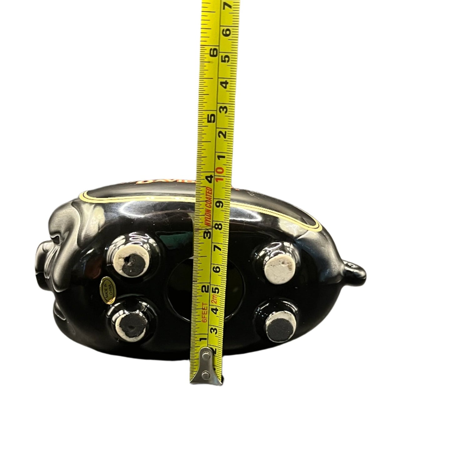 Vintage Harley Davidson Ceramic Motorcycle Gas Tank Piggy Bank