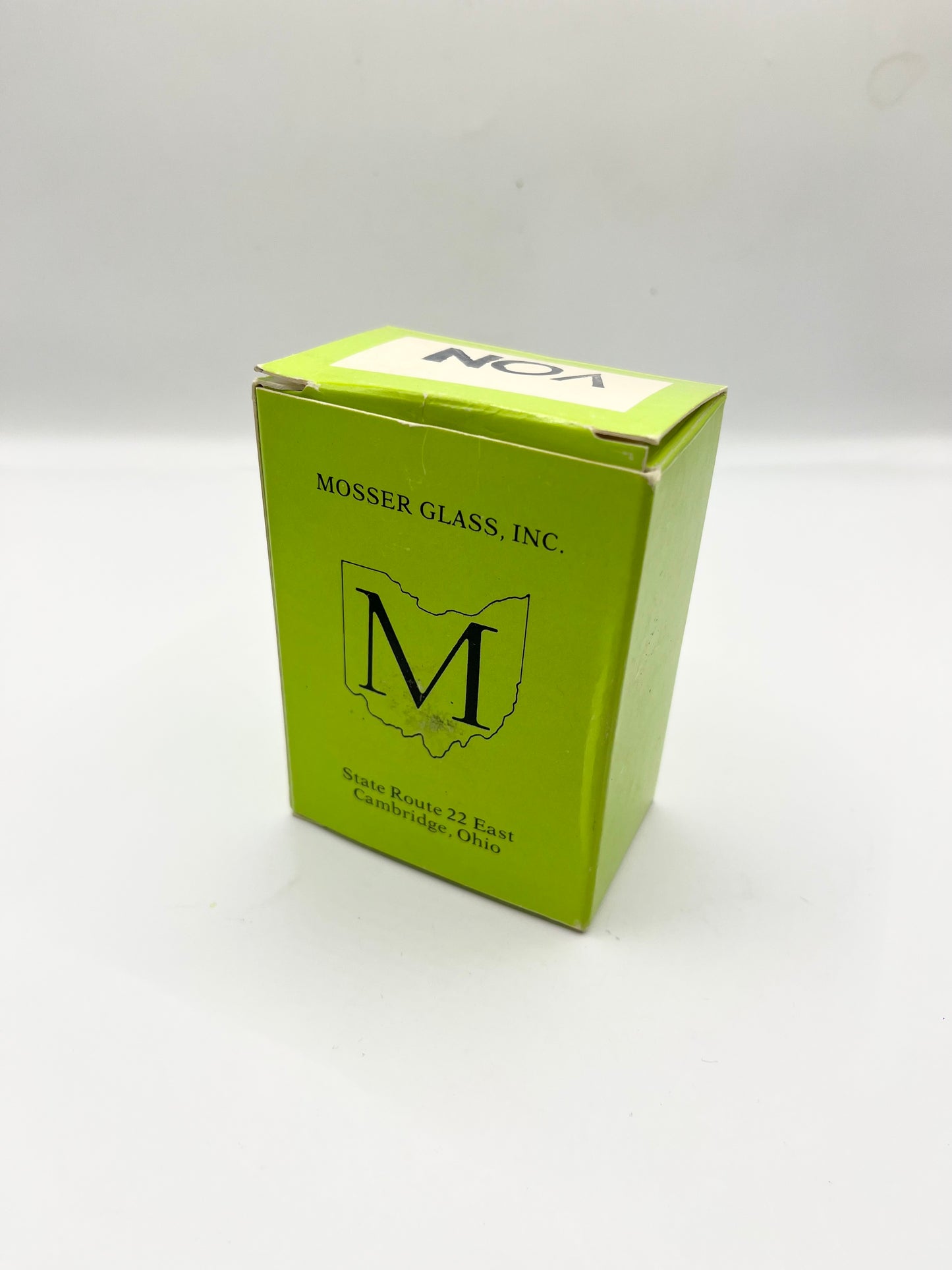 Mosser Slag Glass VON The Performer from Clown Alley With Original Box