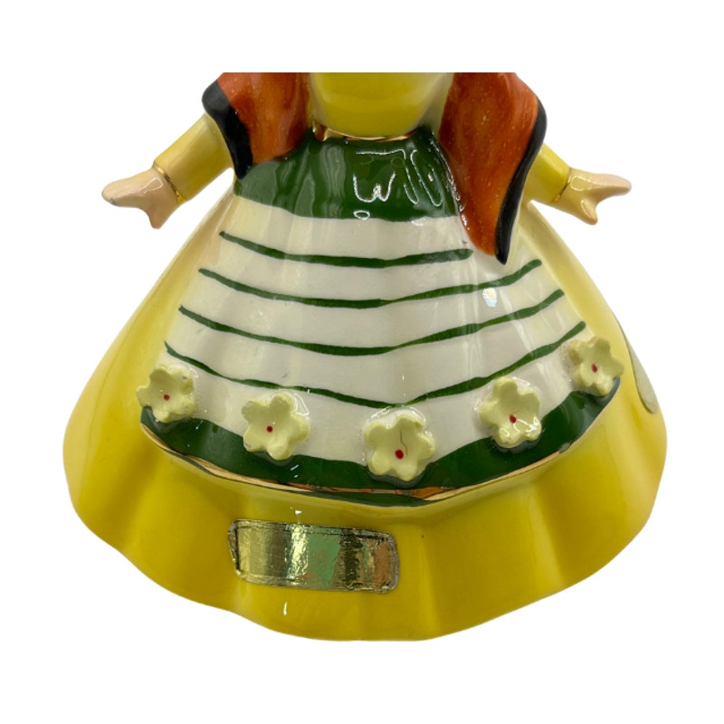 Vintage Josef Originals Little International Series Portugal Girl Figurine Signed