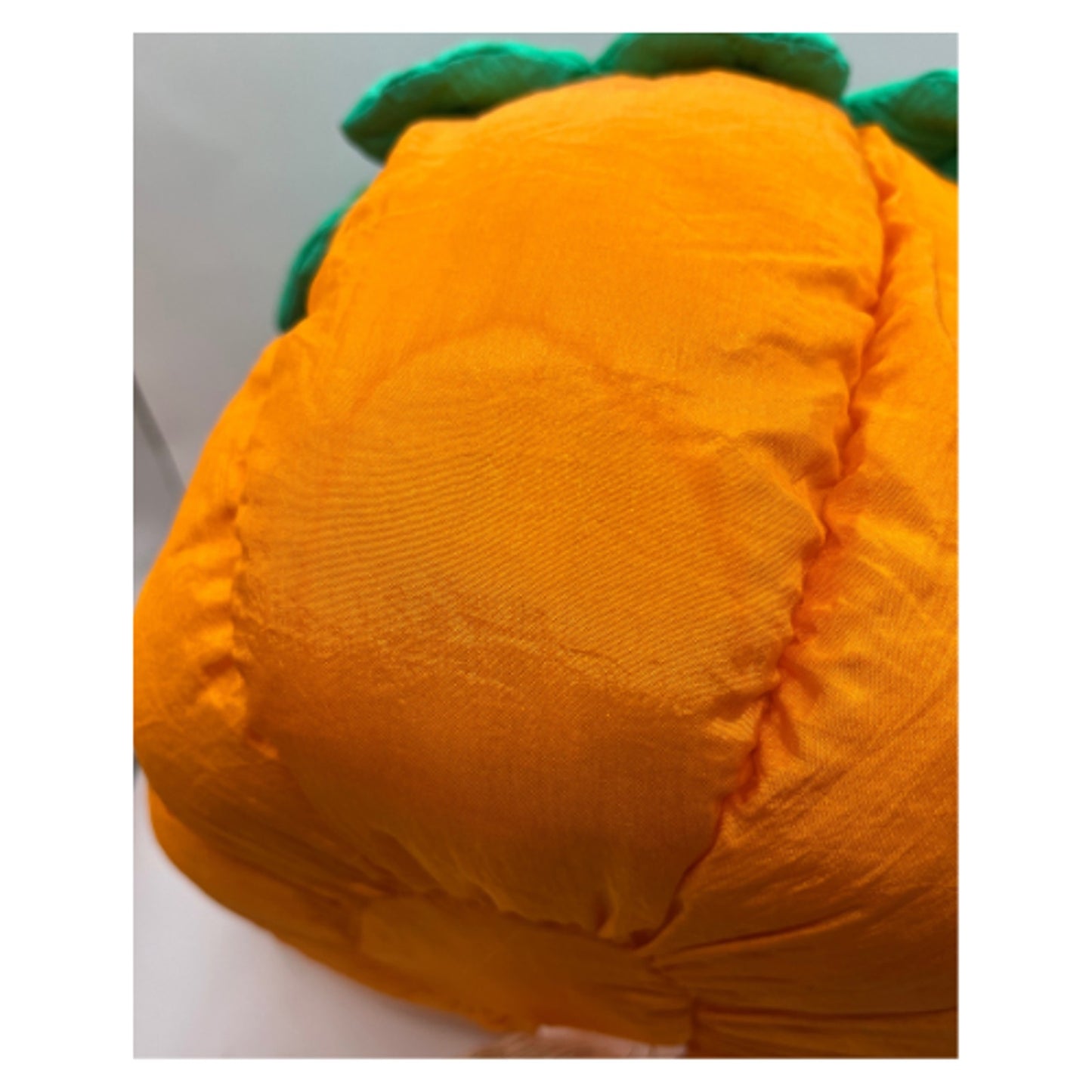 Vintage 1993  Puffalump Pumpkin Halloween Trick or Treat Plush Pail Bucket
