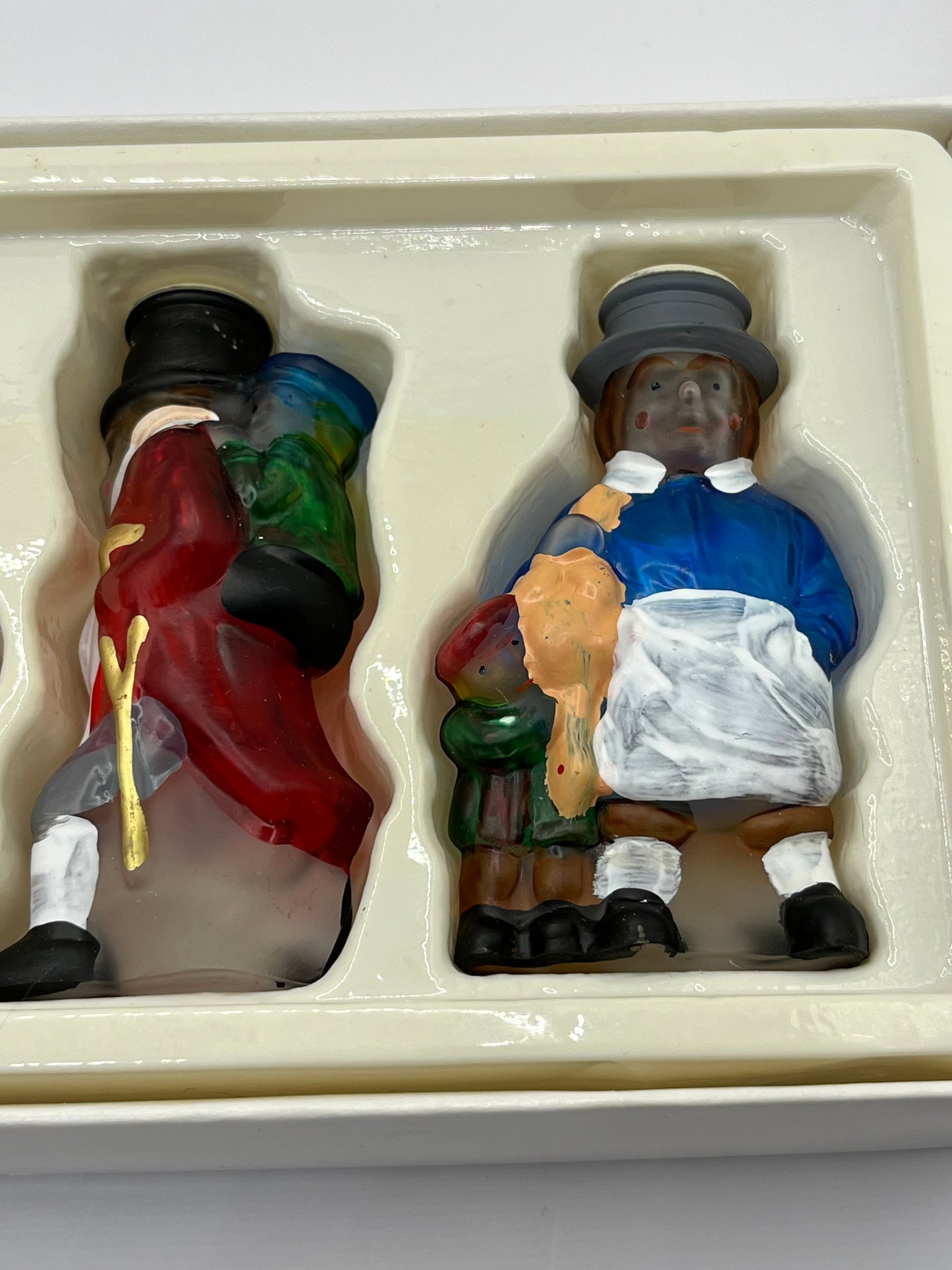 VNT Old World Christmas Light Covers " A  Christmas Carol"