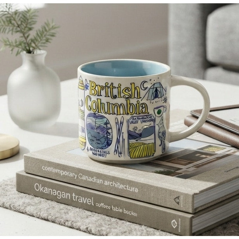 Starbucks British Columbia Canada Been There Series 2023 Coffee Tea Mug 14oz