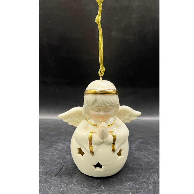 Lenox Color Changing Lit Angel Porcelain Christmas Tree Ornament Star Cutouts