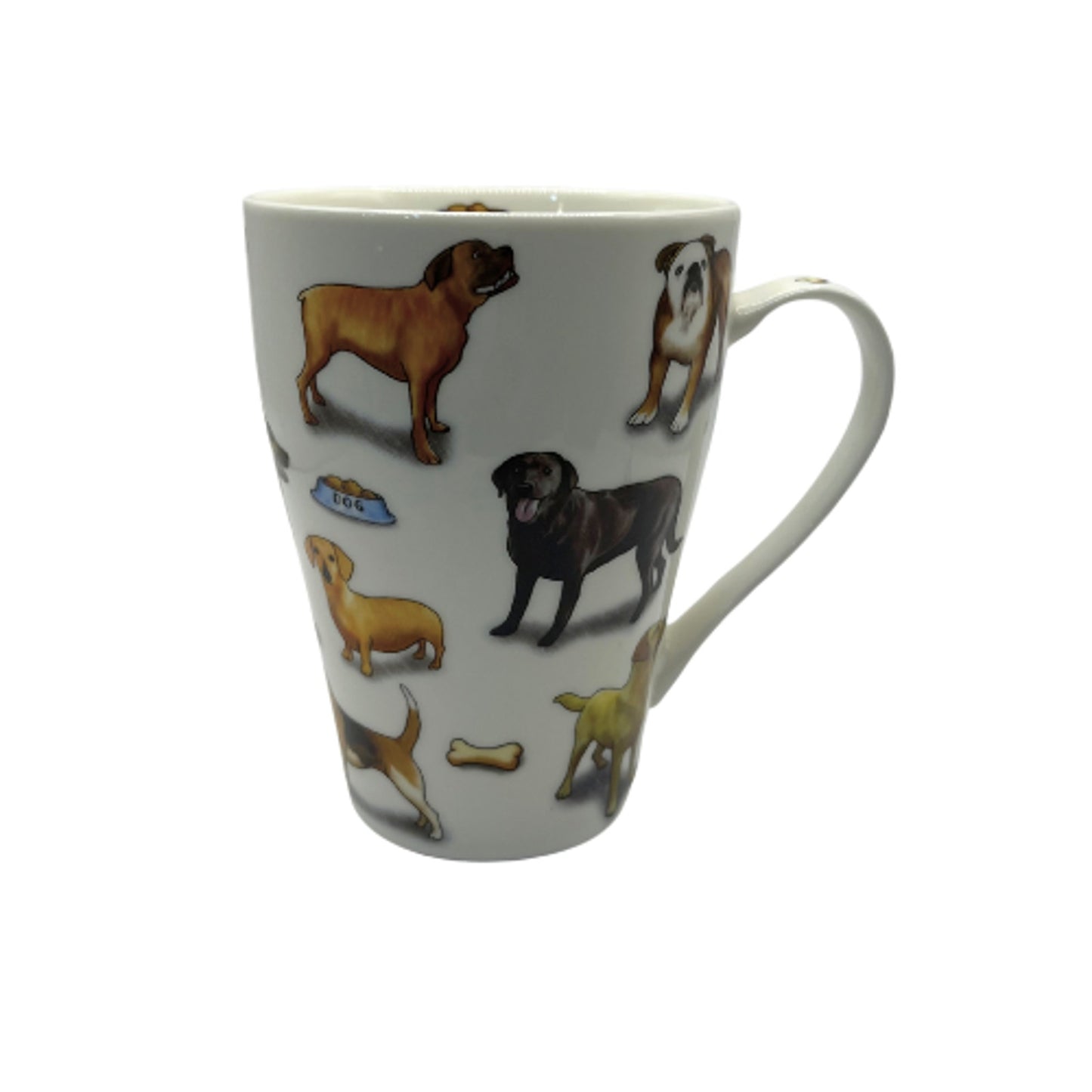Vintage Man's Best Friend Dog Coffee Mug Paul Cardew Design