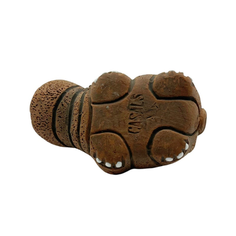 Vintage Casals of Peru Hippopotamus Terracotta Clay Figurine Folk Art